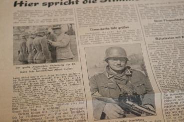 Preview: alte Zeitung - Fremdenblatt - Kameraden auf Posten ! Nummer 21 - September 1941